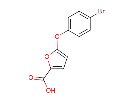 5-(4-Bromophenoxy)furan-2-carboxylic acid
