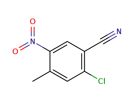 2-chloro-4-methyl-5-nitro-benzonitrile