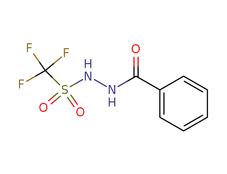 N-Benzoyl-N-trifylhydrazin