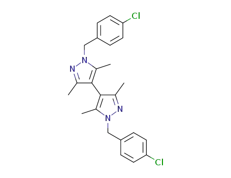 1,1'-di(p-chlorobenzyl)-3,3',5,5'-tetramethyl-4,4'-bispyrazole