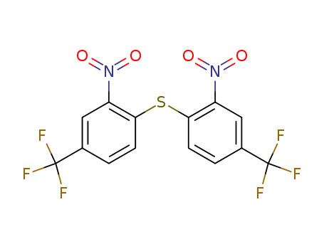 Benzene,1,1'-thiobis[2-nitro-4-(trifluoromethyl)- (9CI) cas  365-55-9