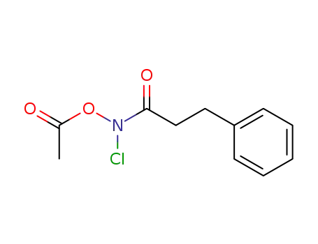 N-acetoxy-N-chloro-3-phenylpropionamide