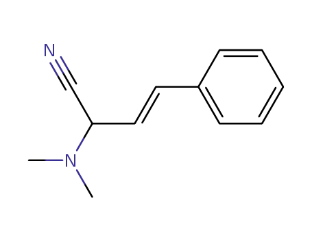 3-Butenenitrile, 2-(dimethylamino)-4-phenyl-, (3E)-
