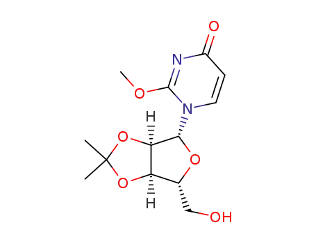 Molecular Structure of 29507-92-4 (Uridine, 2-O-methyl-2',3'-O-(1-methylethylidene)-)