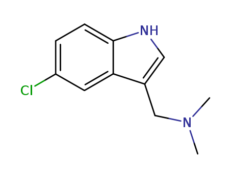 1H-Indole-3-methanamine,5-chloro-N,N-dimethyl-