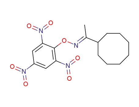 Cyclooctylmethylketoxim-pikrat