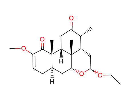 (3R,3aS,6aR,7aR,11aS,11bR,11cS)-5-Ethoxy-10-methoxy-3,11a,11c-trimethyl-3a,4,5,6a,7,7a,8,11a,11b,11c-decahydro-1H,3H-6-oxa-benzo[de]anthracene-2,11-dione