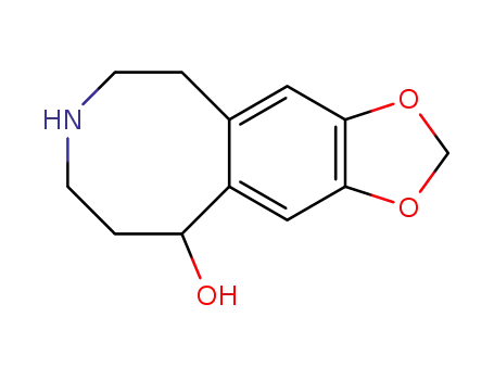 Molecular Structure of 185245-89-0 (6-hydroxy-8,9-methylenedioxy-1,2,3,4,5,6-hexahydro-3-benzazocine)
