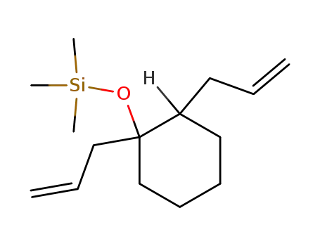 1,2-diallyl-1-<(trimethylsilyl)-oxy>cyclohexane