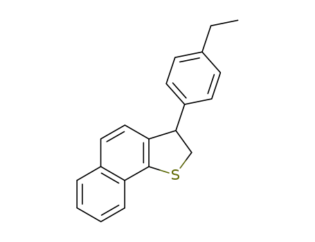 2,3-dihydro-3-(4'-ethylphenyl)naphtho<1,2-b>thiophene