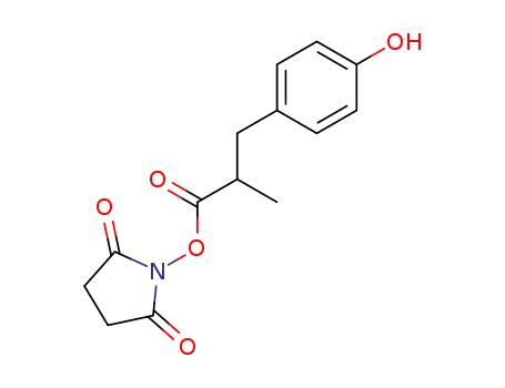 suciinimidyl 3-(4-hydroxyphenyl)-2-methylpropanoate