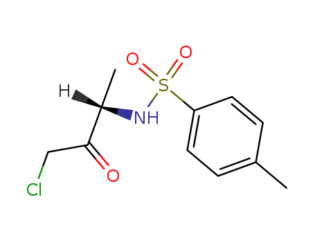 Benzenesulfonamide,N-[(1S)-3-chloro-1-methyl-2-oxopropyl]-4-methyl-