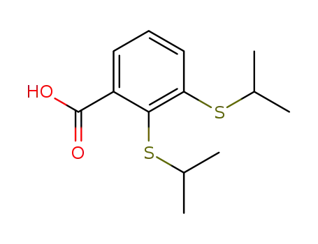 2,3-bis(isopropylsulfanyl)benzoic acid