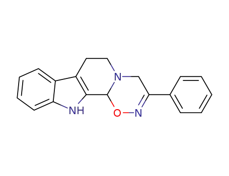 6,7,12,12b-Tetrahydro-3-phenyl-4H-<1,2,5>-oxadiazino<5',6':1,2>pyrido<3,4-b>indol