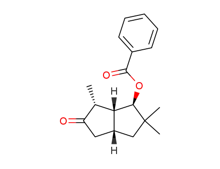 (1R,3aR,6R,6aR)-(+)-6-(Benzoyloxy)-3,3a,4,5,6,6a-hexahydro-1,5,5-trimethyl-2(1H)-pentalenon