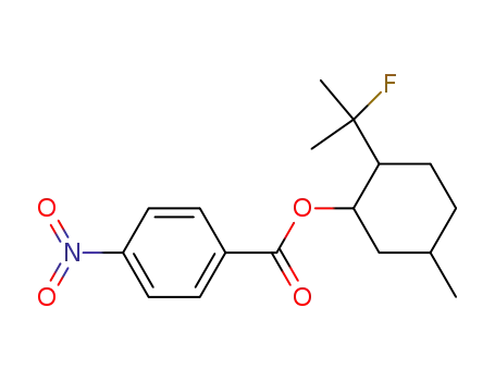 8-fluoromenthyl p-nitrobenzoate