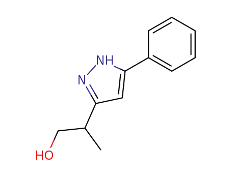 2-(5-Phenyl-1H-pyrazol-3-yl)-propan-1-ol