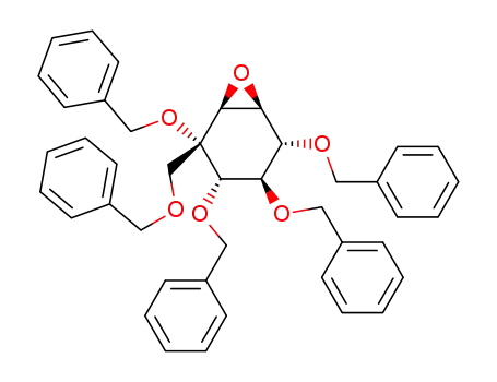 1L-1,2-anhydro-3,4,5,6-tetra-O-benzyl-6-C-(benzyloxymethyl)-chiro-inosit