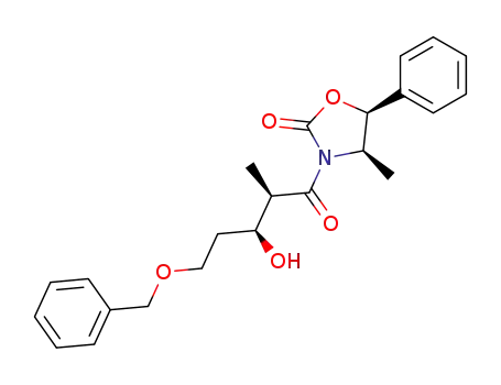 (4R,5S)-3-((2R,3S)-5-Benzyloxy-3-hydroxy-2-methyl-pentanoyl)-4-methyl-5-phenyl-oxazolidin-2-one