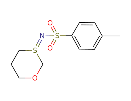 Molecular Structure of 79143-98-9 (1,3-Oxathiane, 3,3-dihydro-3-[[(4-methylphenyl)sulfonyl]imino]-)