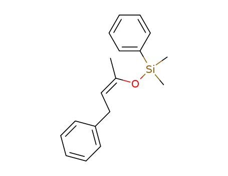 Silane, dimethyl[(1-methyl-3-phenyl-1-propenyl)oxy]phenyl-, (E)-