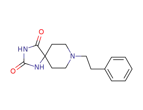 1,3,8-Triazaspiro(4.5)decane-2,4-dione, 8-(2-phenylethyl)-