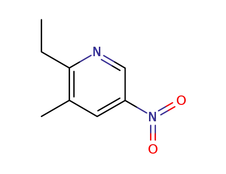 2-Ethyl-3-methyl-5-nitropyridine