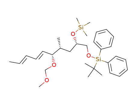 (2S,4R,5S,6E,8E)-1-<(tert-butyldiphenylsilyl)oxy>-5-(methoxymethoxy)-4-methyl-2-<(trimethylsilyl)oxy>-6,8-decadiene