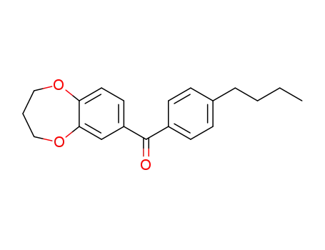 (4-Butyl-phenyl)-(3,4-dihydro-2H-benzo[b][1,4]dioxepin-7-yl)-methanone