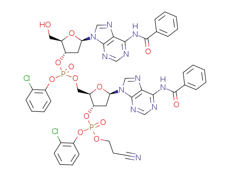C<sub>49</sub>H<sub>43</sub>Cl<sub>2</sub>N<sub>11</sub>O<sub>13</sub>P<sub>2</sub>