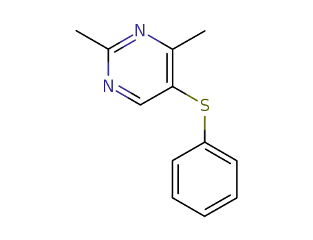 Pyrimidine, 2,4-dimethyl-5-(phenylthio)-