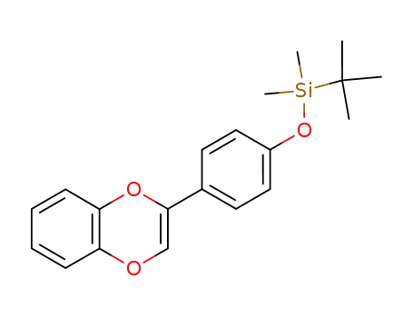 (p-<sup>t</sup>butyldimethylsilyloxyphenyl)-1,4-benzodioxin