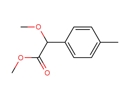4-Methyl-α-methoxy-phenylessigsaeure-methylester