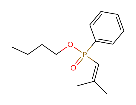 (2-Methyl-propenyl)-phenyl-phosphinic acid butyl ester