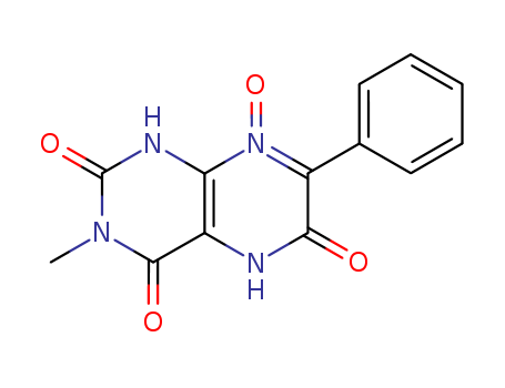 2,4,6(3H)-PTERIDINETRIONE,1,5-DIHYDRO-3-METHYL-7-PHENYL-,8-OXIDE