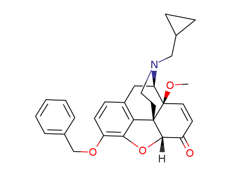 3-(Benzyloxy)-17-(cyclopropylmethyl)-7,8-didehydro-4,5α-epoxy-14β-methoxymorphinan-6-one