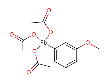 m-Methoxyphenyllead(IV) triacetate