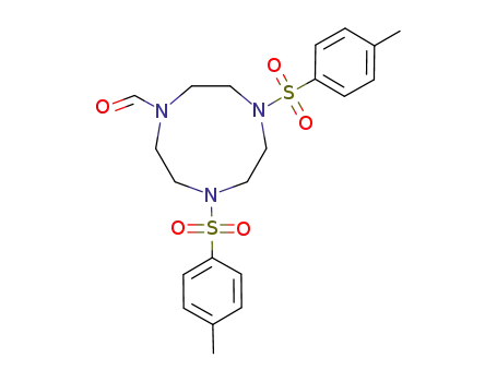 1H-1,4,7-Triazonine-1-carboxaldehyde,
octahydro-4,7-bis[(4-methylphenyl)sulfonyl]-