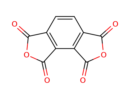 Molecular Structure of 4435-60-3 (PYRROMELITIC ACID DIANHYDRIDE			)