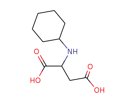 Molecular Structure of 90979-36-5 (N-CYCLOHEXYL ASPARTIC ACID)
