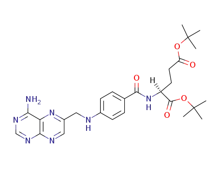 di-tert-butyl N-<4-<<(4-aminopteridin-6-yl)methyl>amino>benzoyl>-L-glutamate