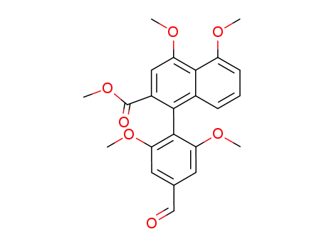 Methyl 1-(4-Formyl-2,6-dimethoxyphenyl)-4,5-dimethoxynaphthalene-2-carboxylate