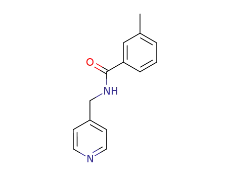 Molecular Structure of 80818-99-1 (Benzamide, 3-methyl-N-(4-pyridinylmethyl)-)