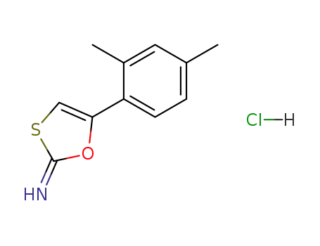 2-imino-5-(2,4-dimethylphenyl)-1,3-oxathiole hydrochloride