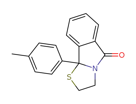 9b-<i>p</i>-tolyl-2,3-dihydro-9b<i>H</i>-thiazolo[2,3-<i>a</i>]isoindol-5-one