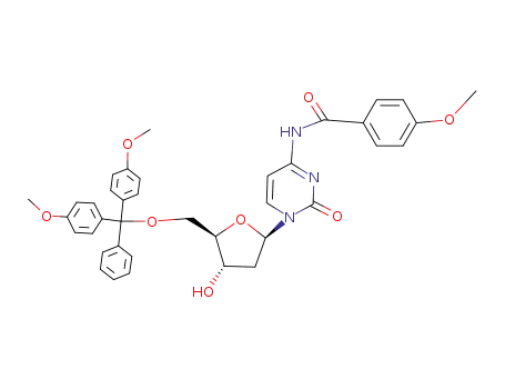 5'-O-[Bis(4-methoxyphenyl)(phenyl)methyl]-2'-deoxy-N-(4-methoxybenzoyl)cytidine