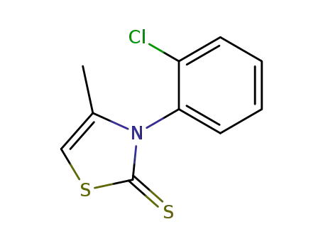 2(3H)-Thiazolethione, 3-(2-chlorophenyl)-4-methyl-