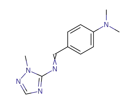 1-methyl-5-(4-N,N-dimethylamino-benzyliden)amino-1H-1,2,4-triazol