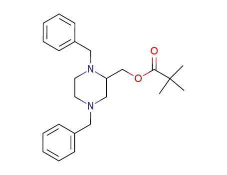 2,2-Dimethyl-propionic acid 1,4-dibenzyl-piperazin-2-ylmethyl ester