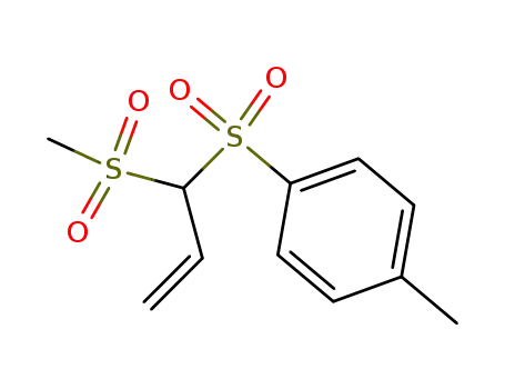 1-methylsulfonyl-1-p-tolylsulfonylprop-2-ene